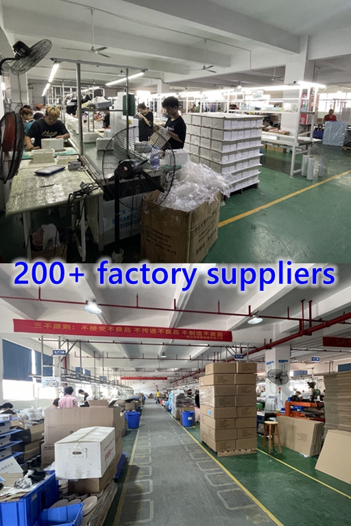 100+ factory suppliers